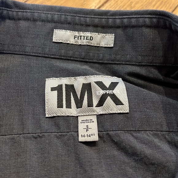 Dark grey Express button down - Picture 3 of 4